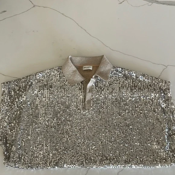 Yves Saint Laurent | Sweaters | Beautiful Saint Laurent Silver 